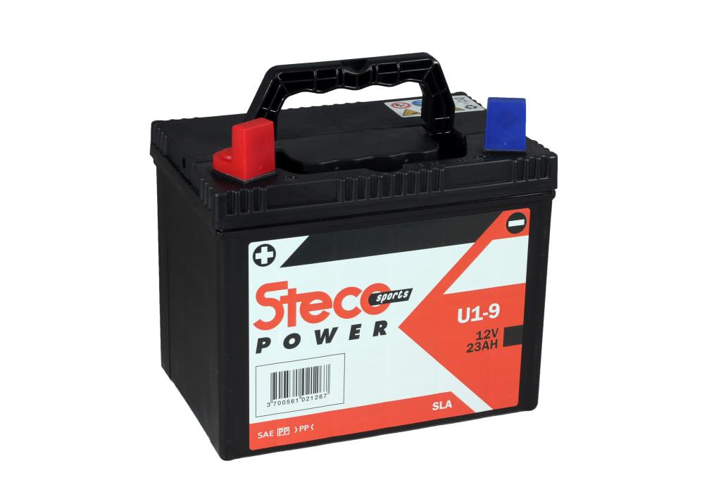 Batterie tondeuse (Batterie tondeuse à gazon) Steco Powersports ref. U1-9-SLA